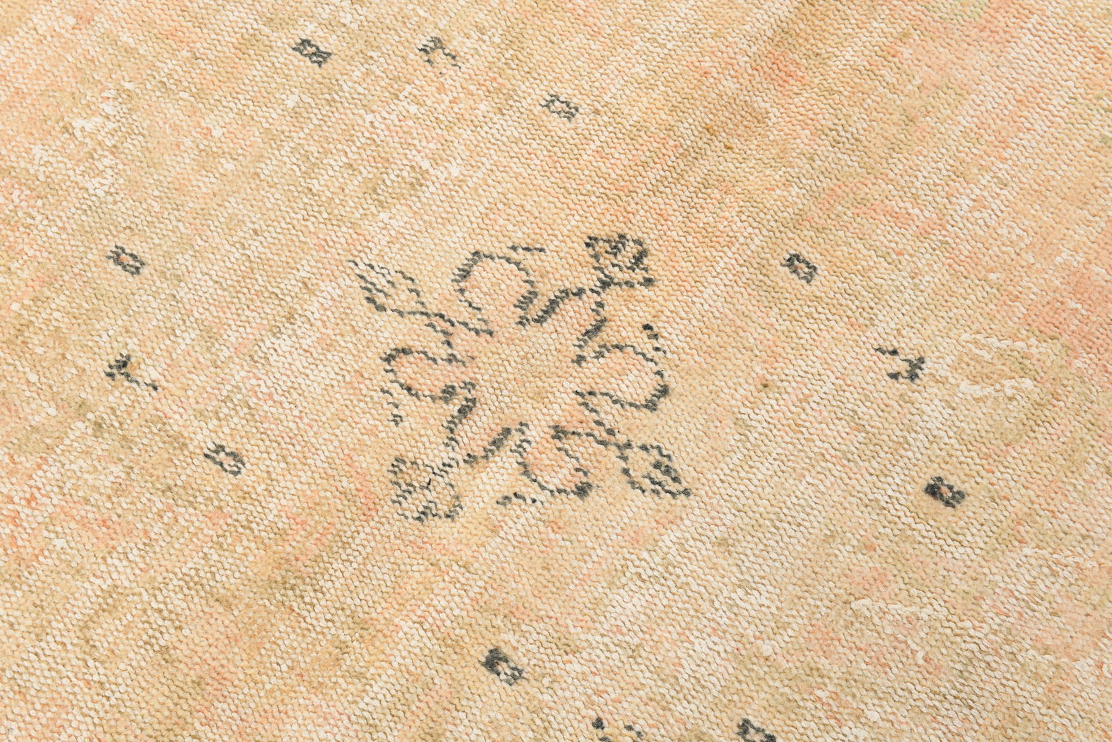 6'0'' x 10'2'' Handmade Vintage Wool Rug - 6058 - 5