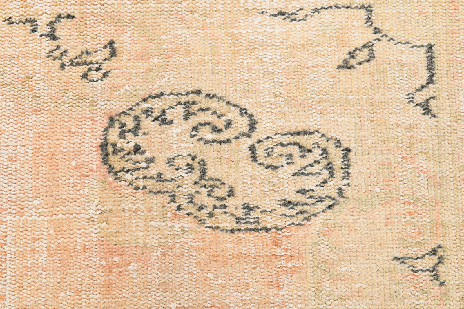 6'0'' x 10'2'' Handmade Vintage Wool Rug - 6058 - 6