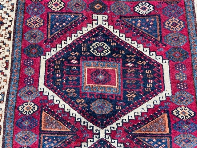 Antique Kurdish Yurok Tribal Rug-4818 - 3