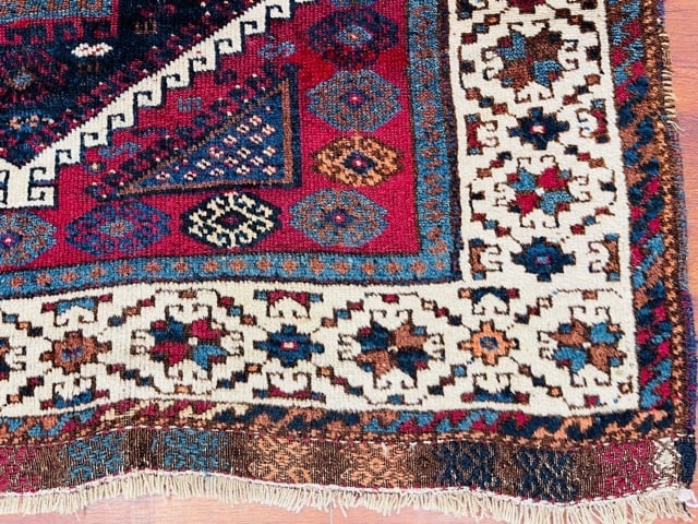 Antique Kurdish Yurok Tribal Rug-4818 - 5
