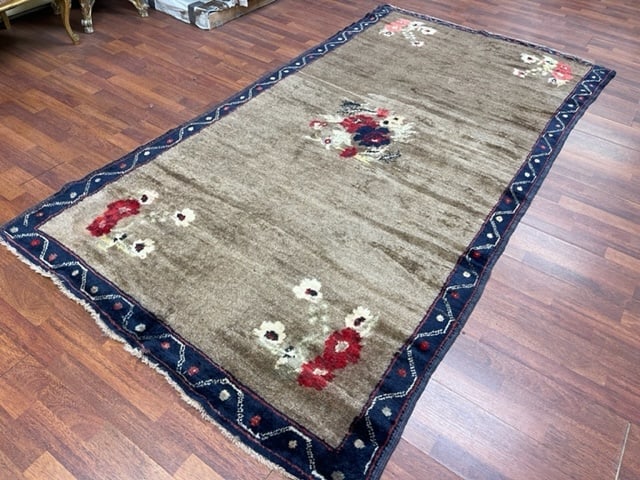 Antique Tirkish Camel hair rug- 1121 - 5