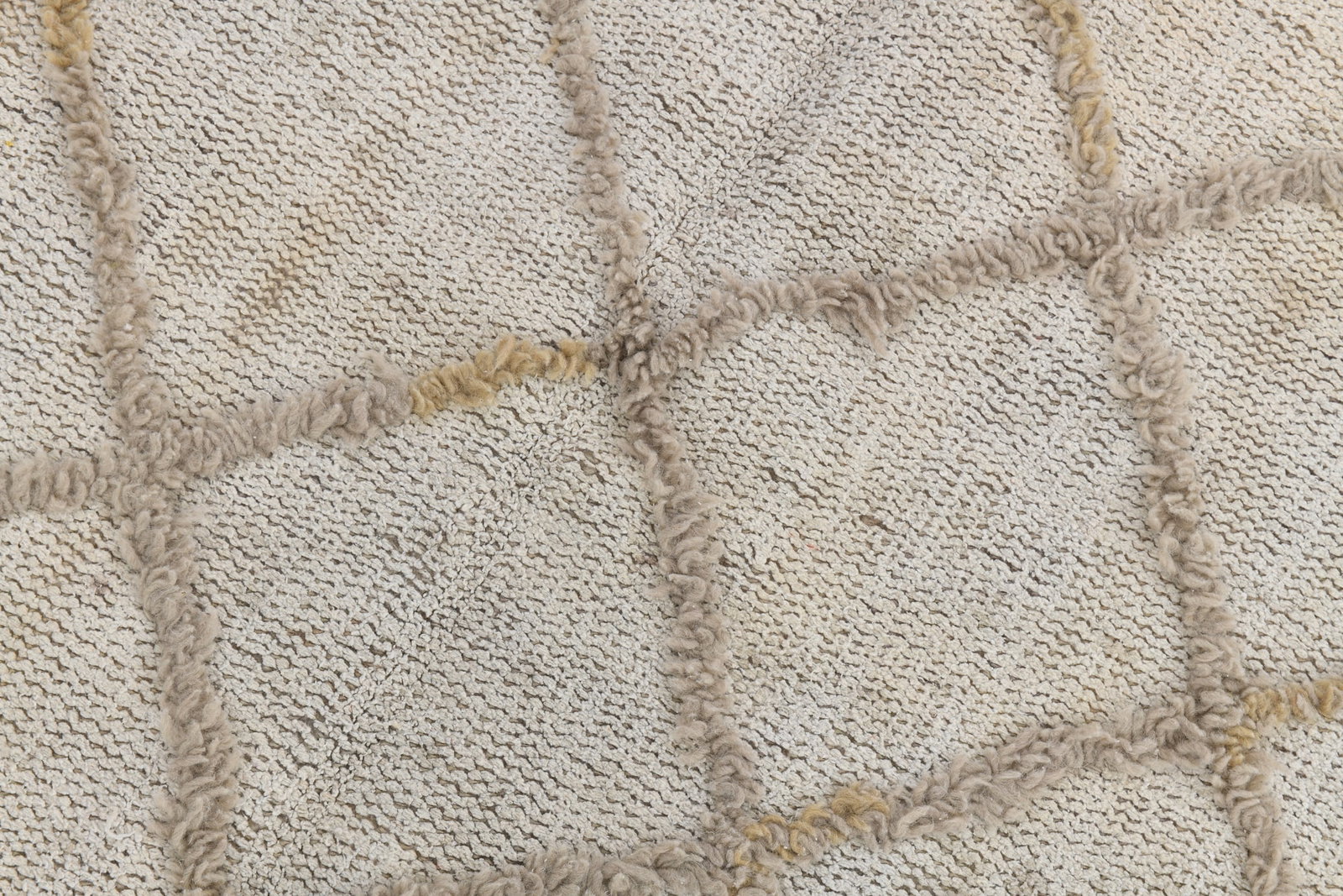 5'7'' x 9'4'' Handmade Vintage Wool Rug - 80261 - 6