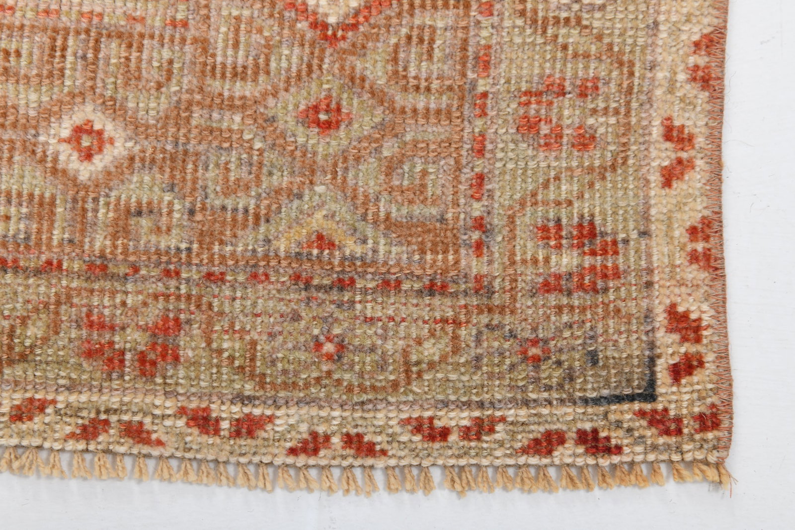 4'7'' x 7'5'' Vintage Wool Runner Rug - 19410 - 10