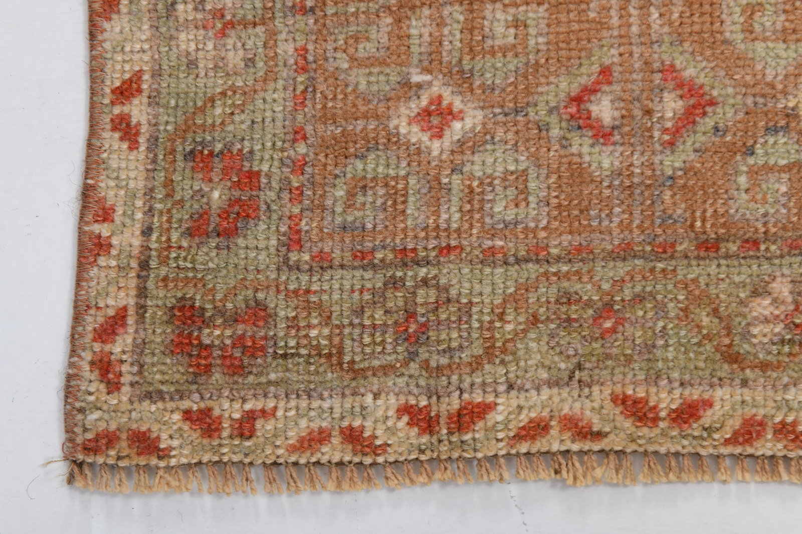 4'7'' x 7'5'' Vintage Wool Runner Rug - 19410 - 11
