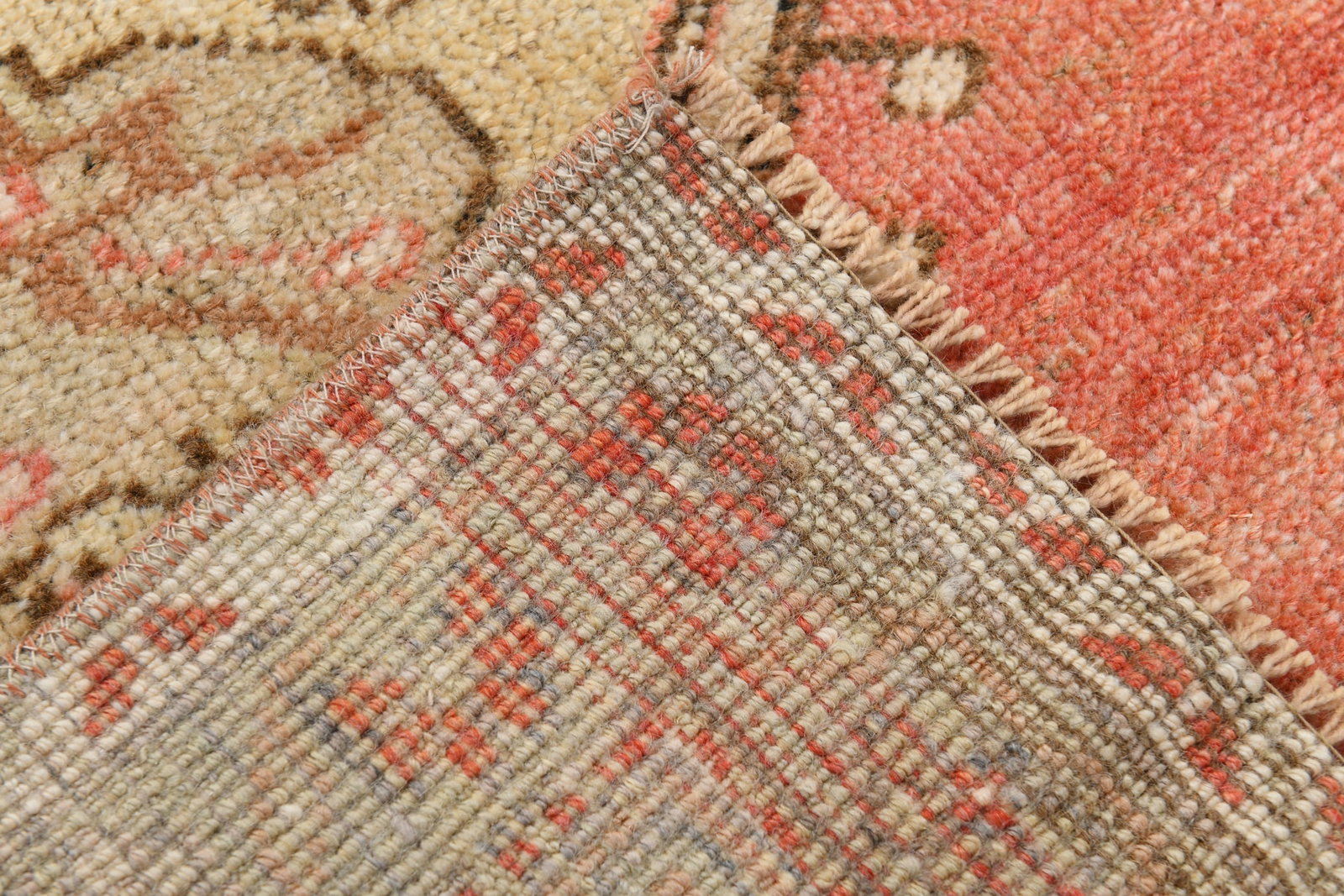 4'7'' x 7'5'' Vintage Wool Runner Rug - 19410 - 12