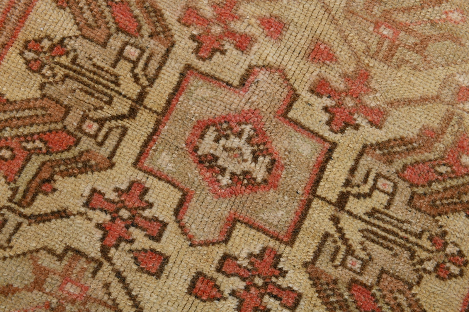4'7'' x 7'5'' Vintage Wool Runner Rug - 19410 - 6