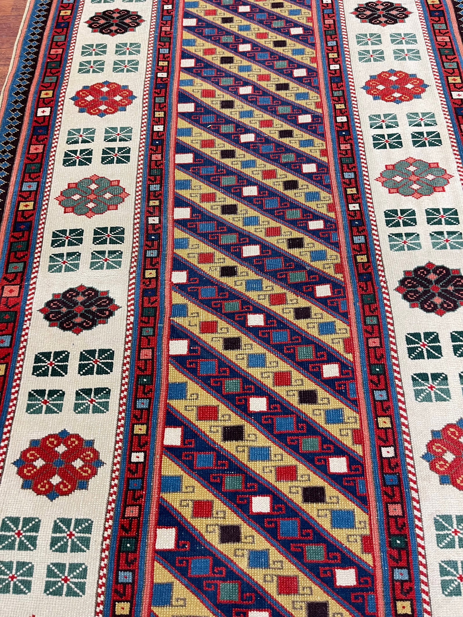 Vintage Genje/Talish Caucasian Rug-4880 - 5