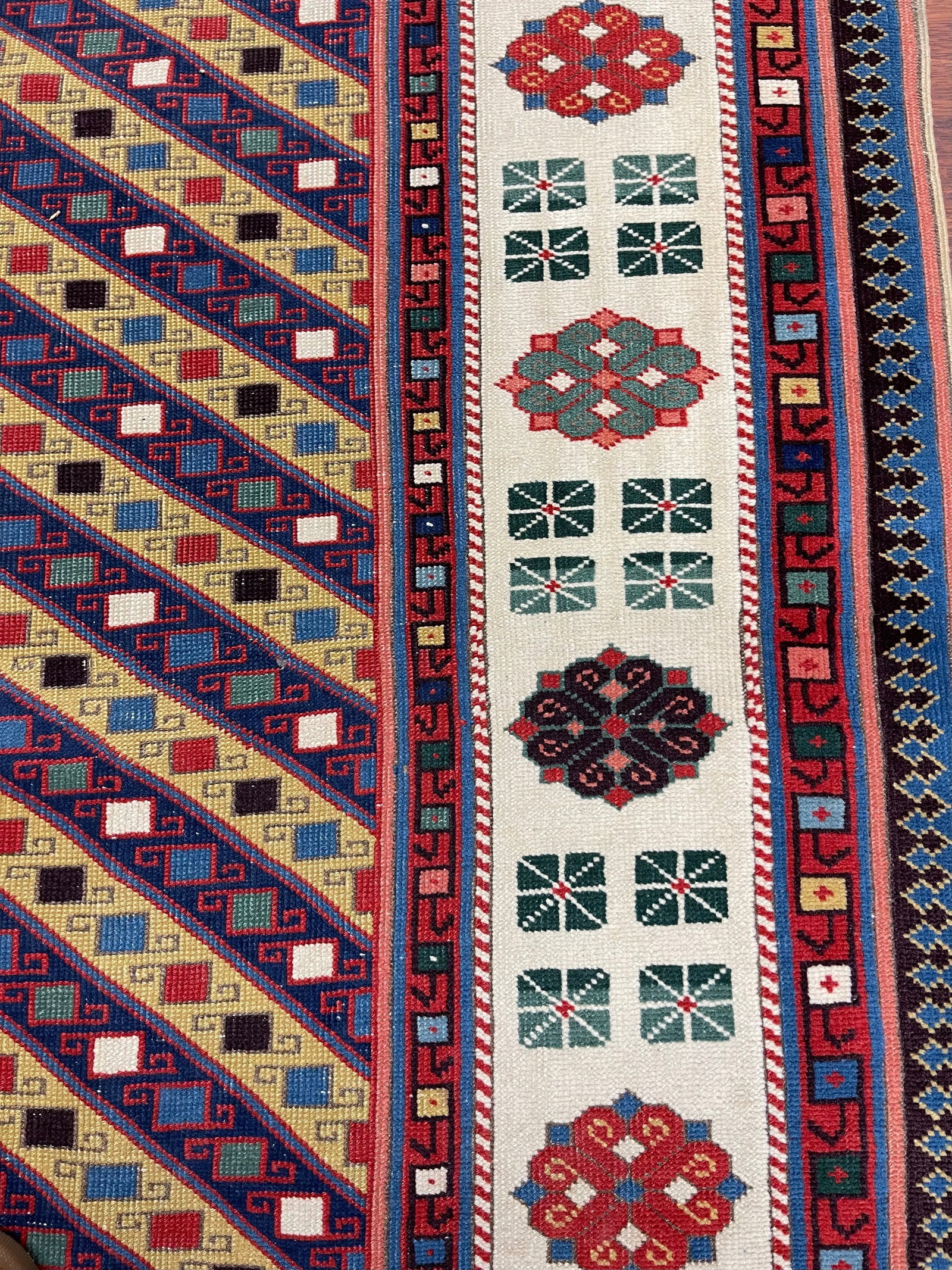 Vintage Genje/Talish Caucasian Rug-4880 - 8