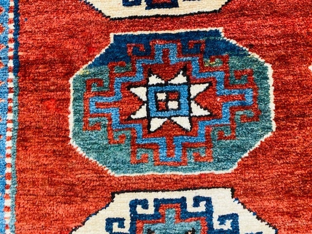 Antique Azabijan Caucasian Runner-3927 - 5