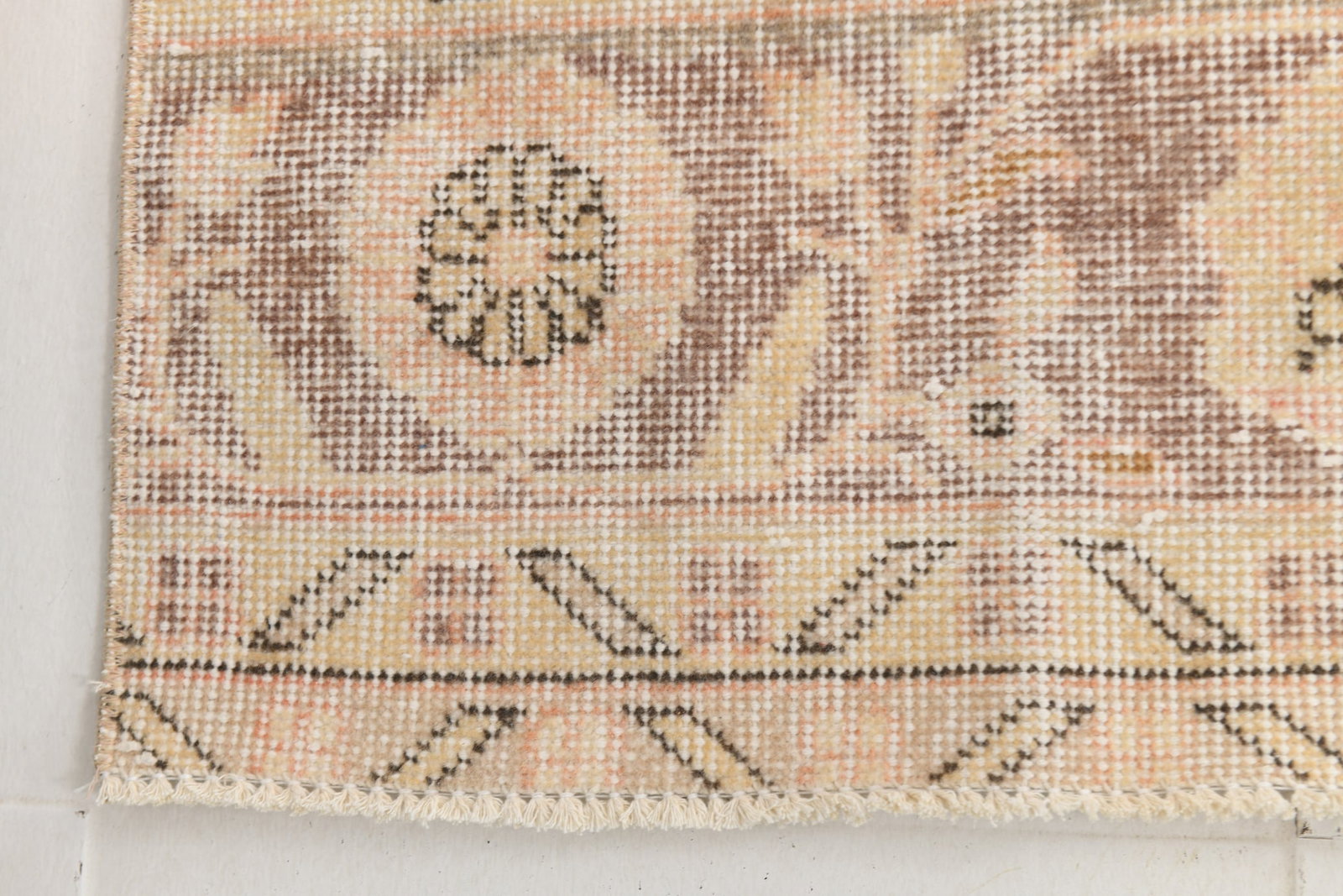 2'9'' x 11'8'' Handmade Vintage Wool Rug - 17433 - 14