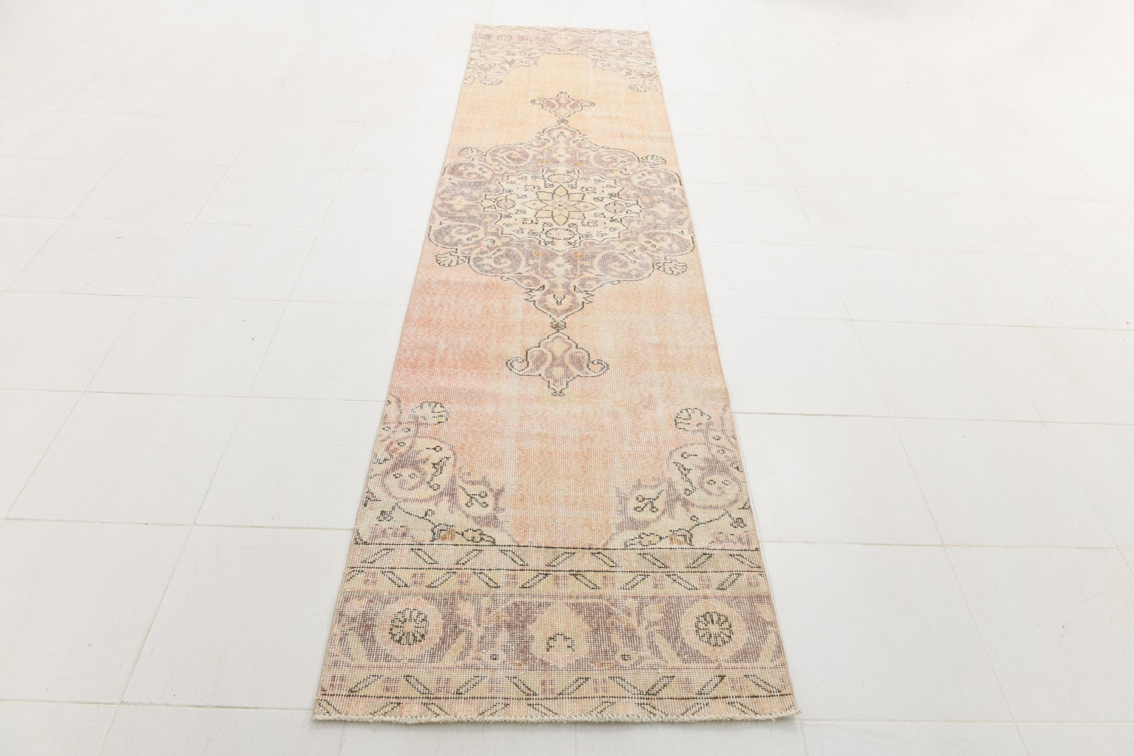 2'9'' x 11'8'' Handmade Vintage Wool Rug - 17433 - 18