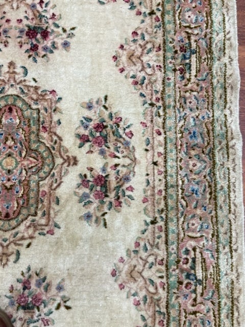 Antique Persian kirman Rug-5036 - 3