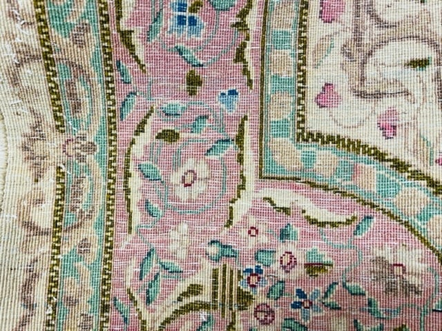 Antique Persian kirman Rug-5036 - 6