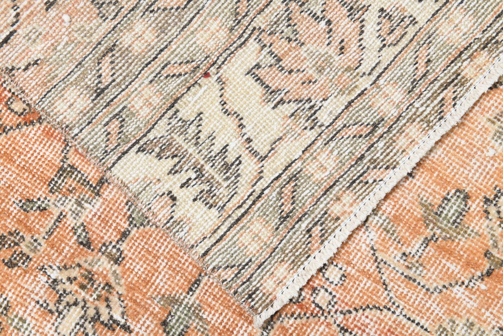 2'9'' x 11'1'' Handmade Vintage Wool Rug - 17880 - 11