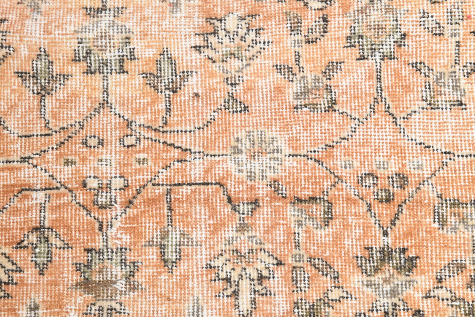 2'9'' x 11'1'' Handmade Vintage Wool Rug - 17880 - 6