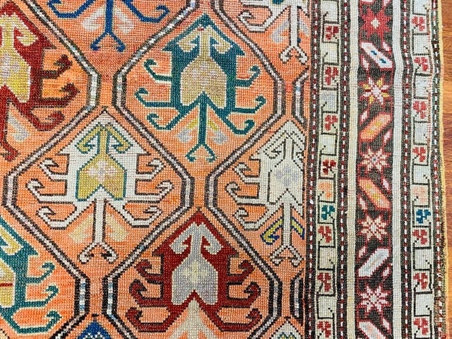 Antique shild design Gendje rug-2220 - 4