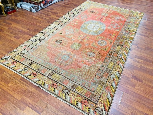 Antique Khoton Rug-4078 - 5