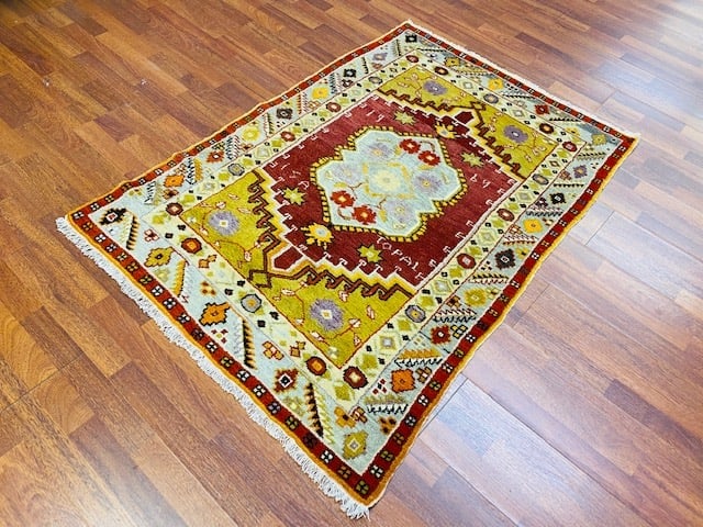 Antique Turkish Rug-1876 - 4