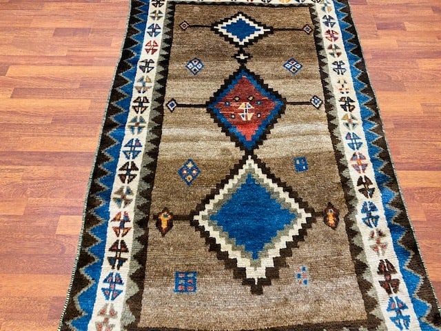 Antique Persian Tribal Gebbeh Rug-2883 - 5