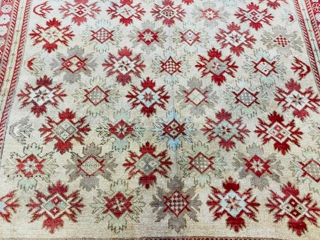 Antique all over Ushak rug-4040 - 2