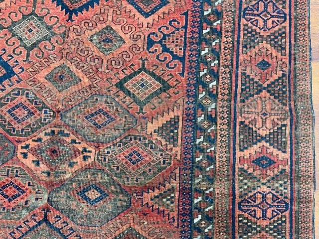 Antique persian Baluch rug-4490 - 5