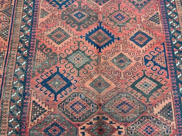 Antique persian Baluch rug-4490 - 6