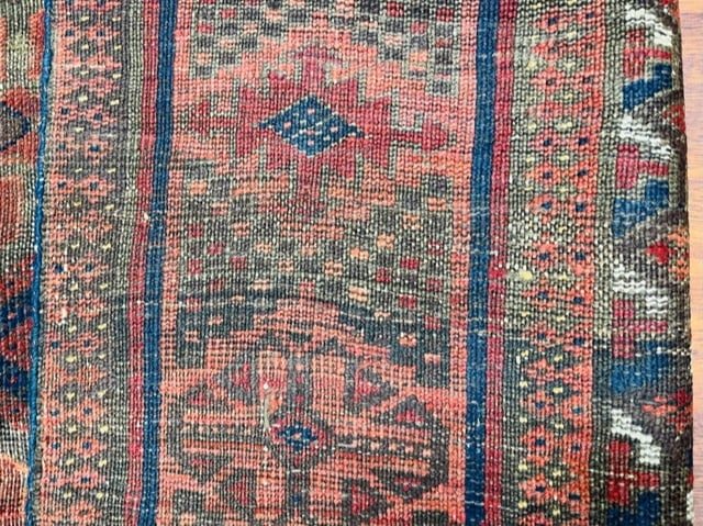 Antique persian Baluch rug-4490 - 8
