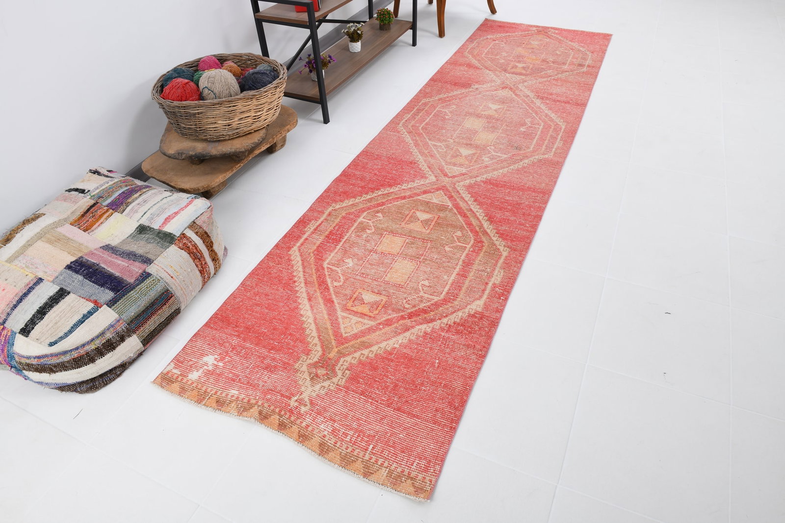 2'11'' x 11'2'' Turkish Vintage Runner Rug - 19418 - 3