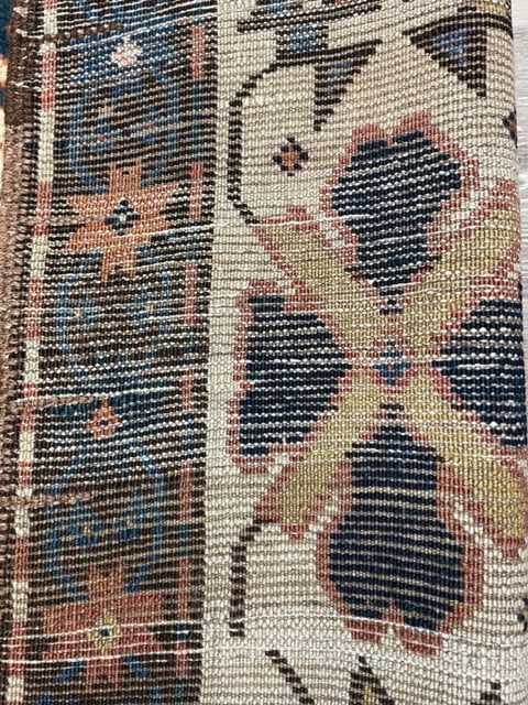 Antique kazak Caucasian rug-3331 - 7