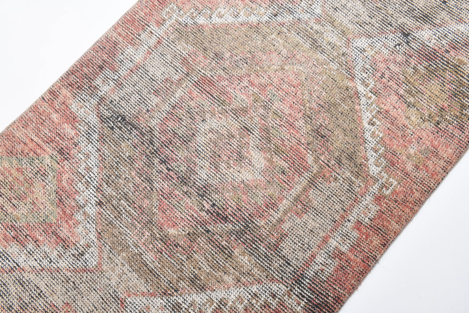 2'11'' x 11'1'' Unique Handmade Vintage Rug - 17597 - 5