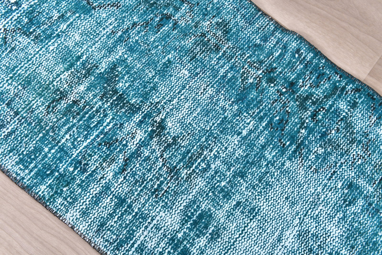 1'7'' x 7'3'' Handmade Vintage Wool Rug - 240099 - 2