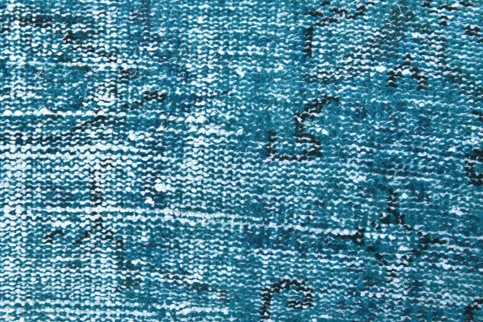 1'7'' x 7'3'' Handmade Vintage Wool Rug - 240099 - 3