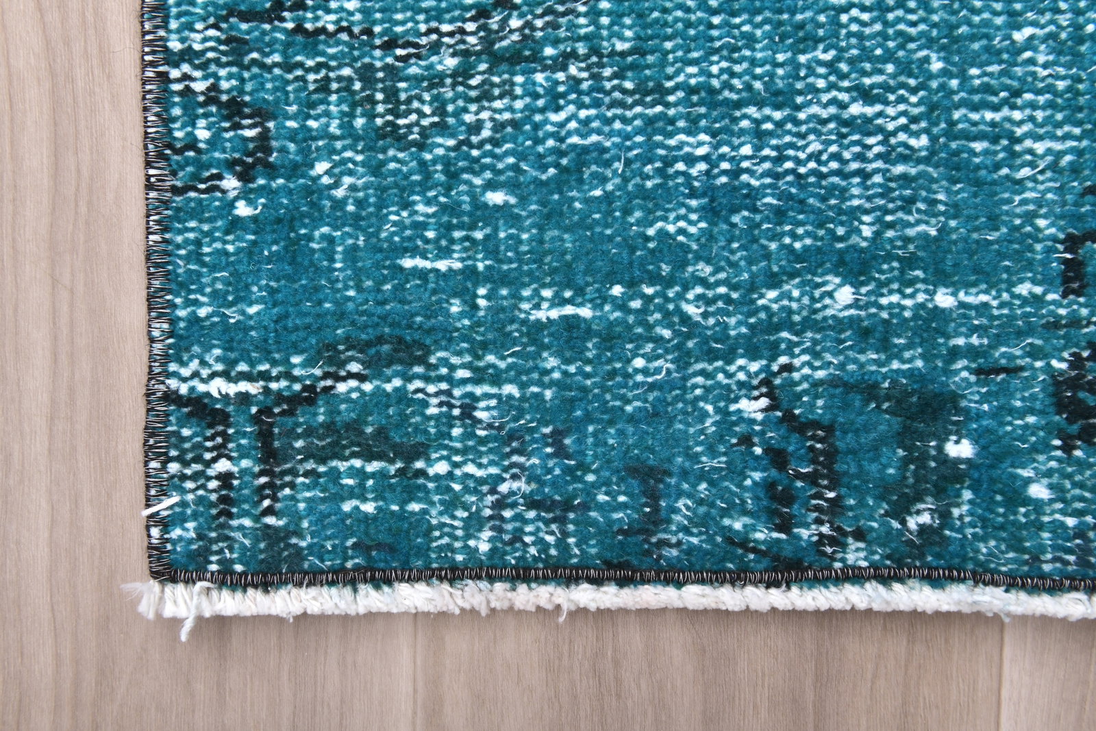 1'7'' x 7'3'' Handmade Vintage Wool Rug - 240099 - 6