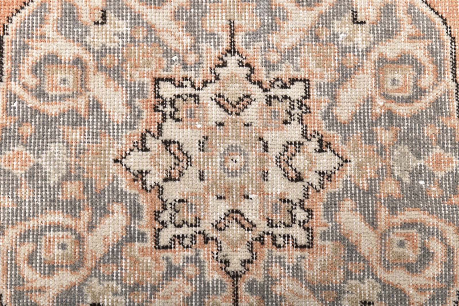 3'8'' x 6'11'' Handmade Vintage Wool Rug - 243959 - 5