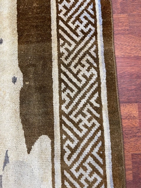 Antique Chinese Pictorial Rug-4949 - 8