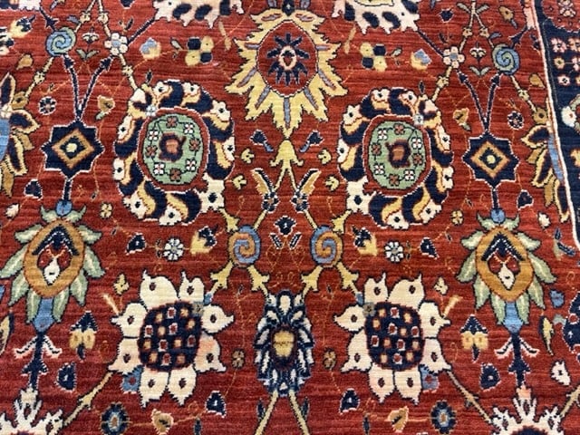 Vintage All over Cambrige Design Karastan Rug.-5094 - 2