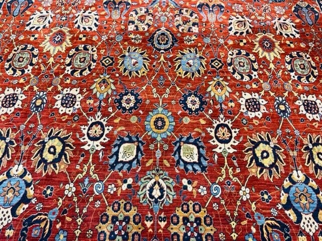 Vintage All over Cambrige Design Karastan Rug.-5094 - 4