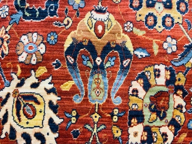 Vintage All over Cambrige Design Karastan Rug.-5094 - 7