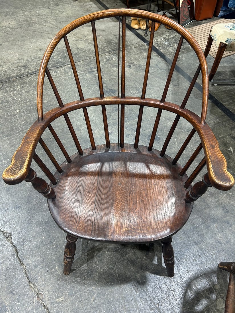 Pair of Bentwood and Spindle Back Chairs - 3