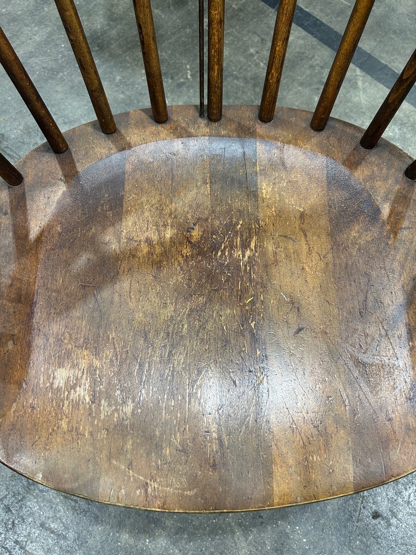 Pair of Bentwood and Spindle Back Chairs - 4