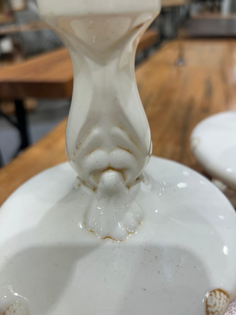 Pair of Vintage Mutti Ceramic Dolphin Candlestick Holders, 1962 - 2