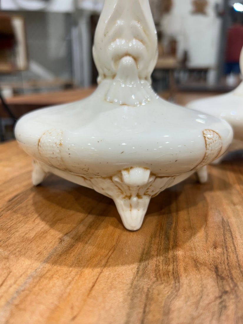 Pair of Vintage Mutti Ceramic Dolphin Candlestick Holders, 1962 - 3