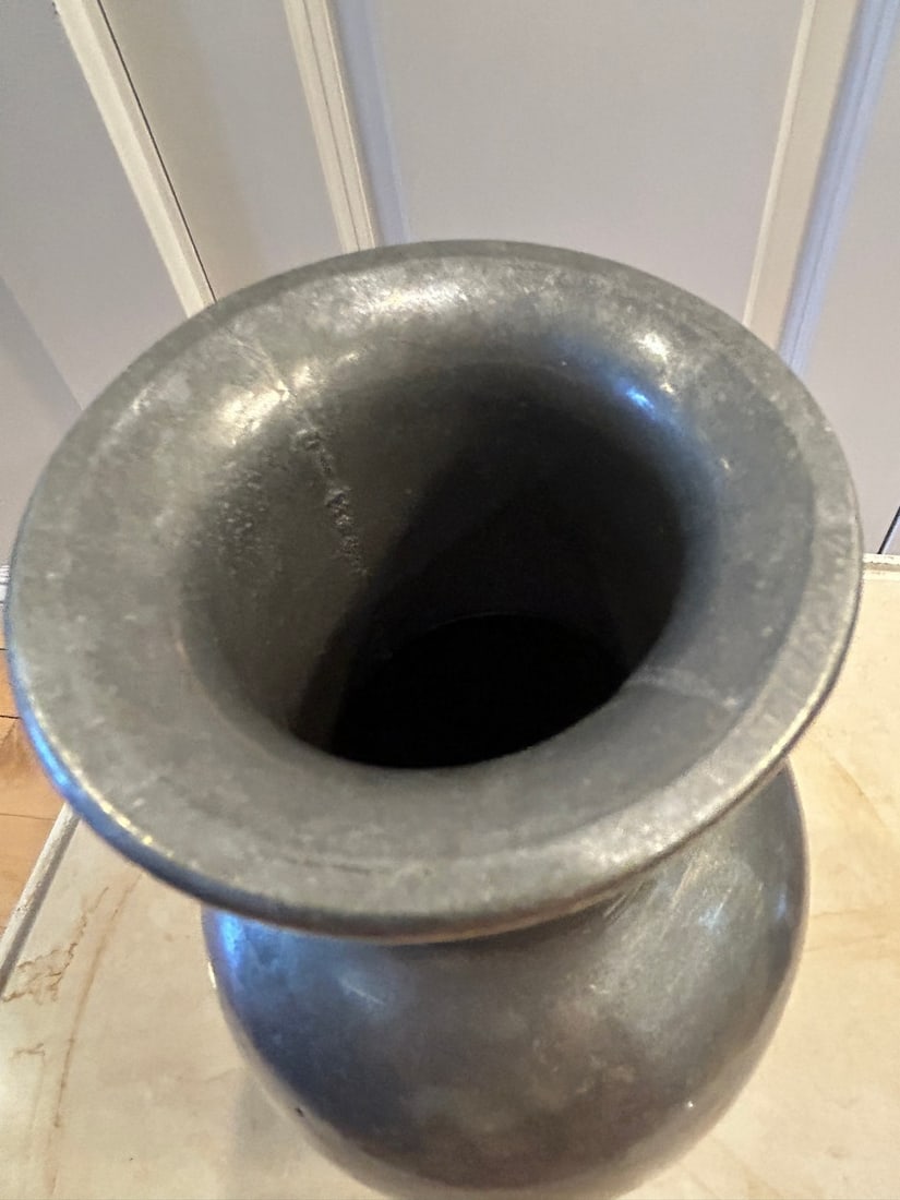 Pewter Baluster-Form Vase - 2