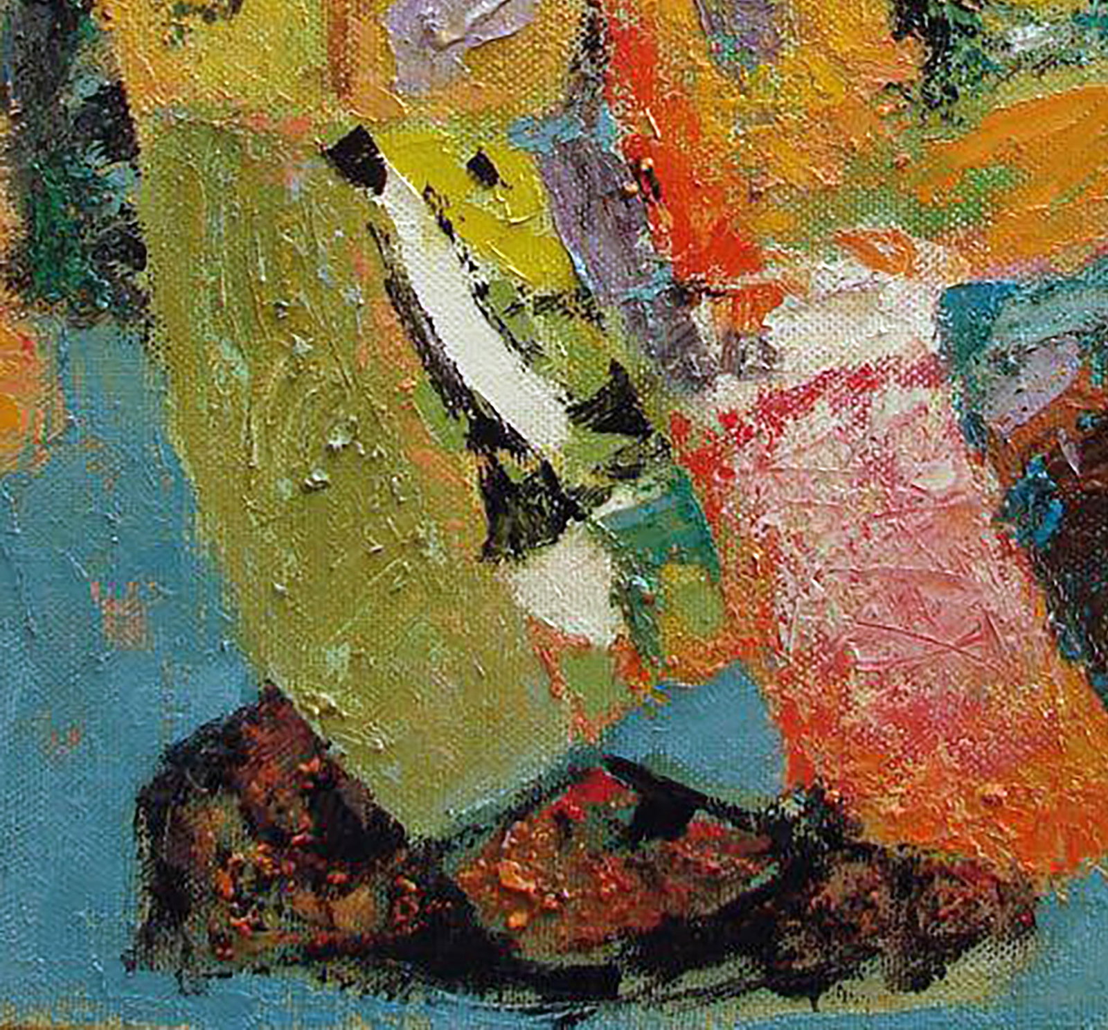 Oil painting Delicate orange scent Tatyana Shulyak - 4