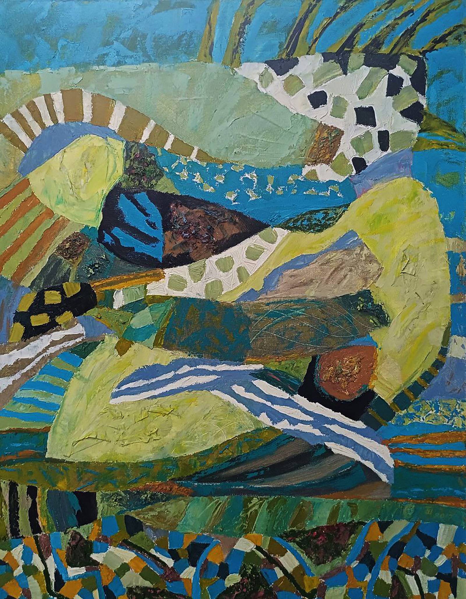 Oil painting Dark day Tatyana Shulyak: Title: Oil painting Dark day Tatyana Shulyak Description: 53SHUL Painter: Tatyana Shulyak Size: 90x70 cm/35.43x27.55 inches Components: oil, canvas Original painting CONDITION: excellent ARTIST: Tatya