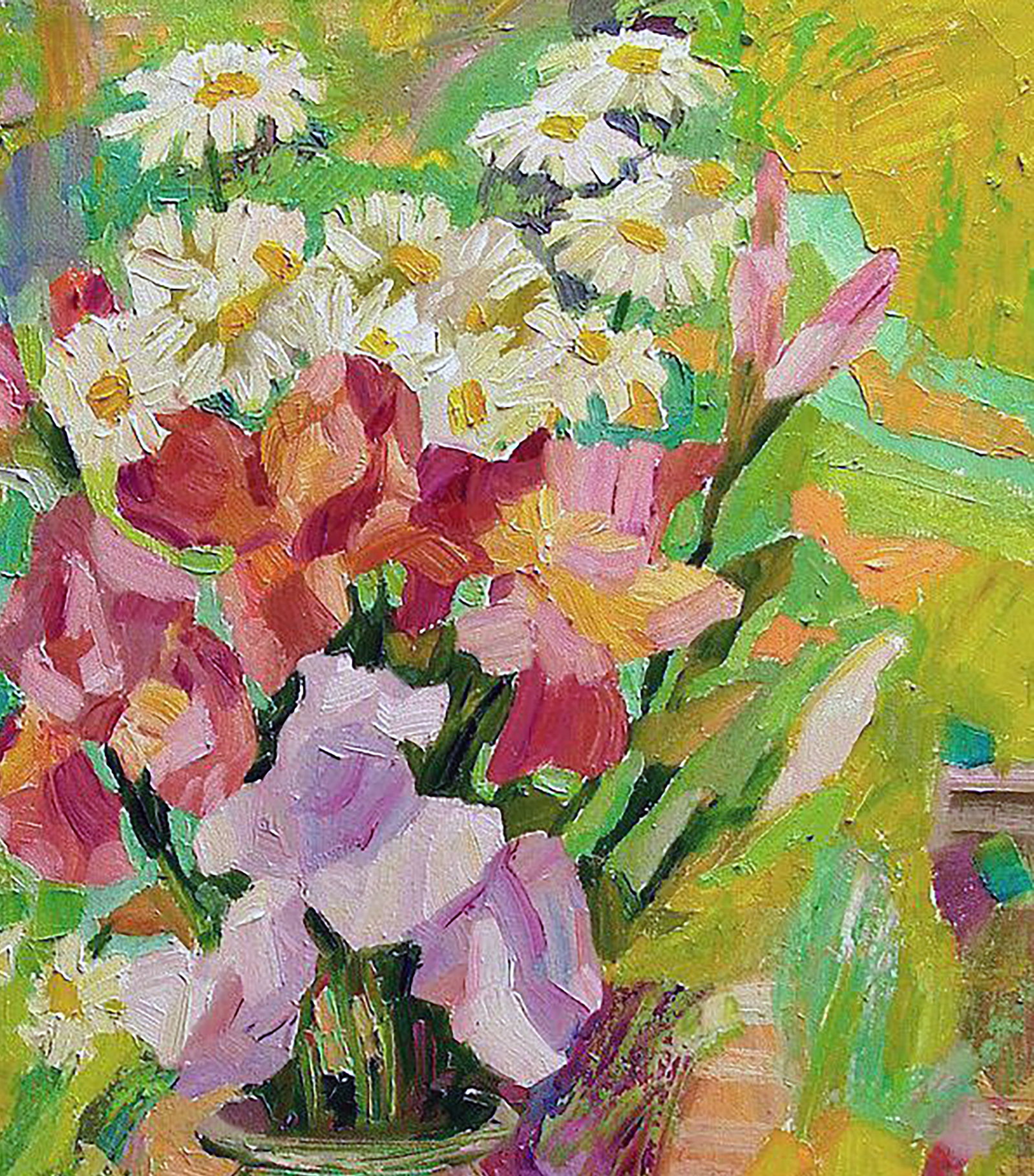 Oil painting Spring bouquet Tatyana Shulyak - 5