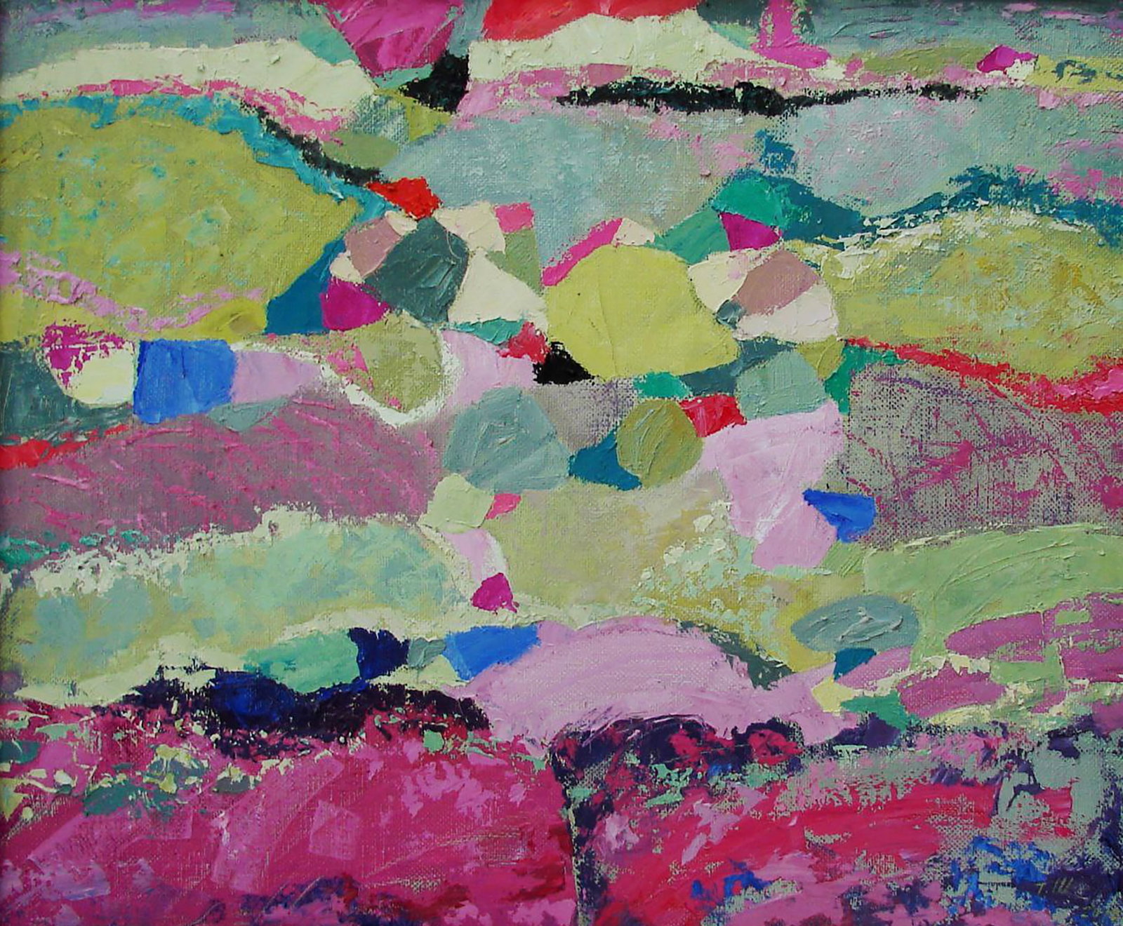 Oil painting Lavender fields Tatyana Shulyak: Title: Oil painting Lavender fields Tatyana Shulyak Description: 91SHUL Painter: Tatyana Shulyak Size: 50x60 cm/19.68x23.62 inches Components: oil, canvas Original painting CONDITION: excellent ARTIST