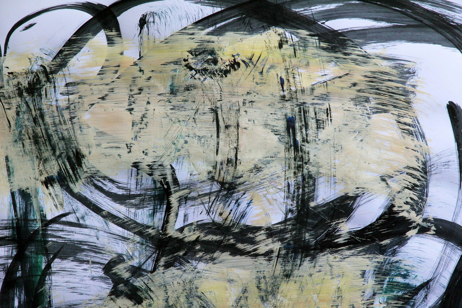 Acrylic painting Energy around the earth Anatoliy Menkiv - 2