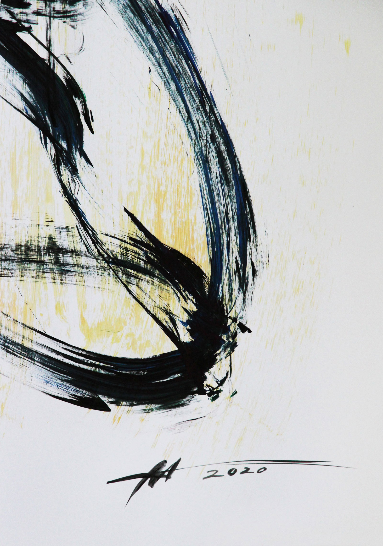 Acrylic painting Air energy Anatoliy Menkiv - 3