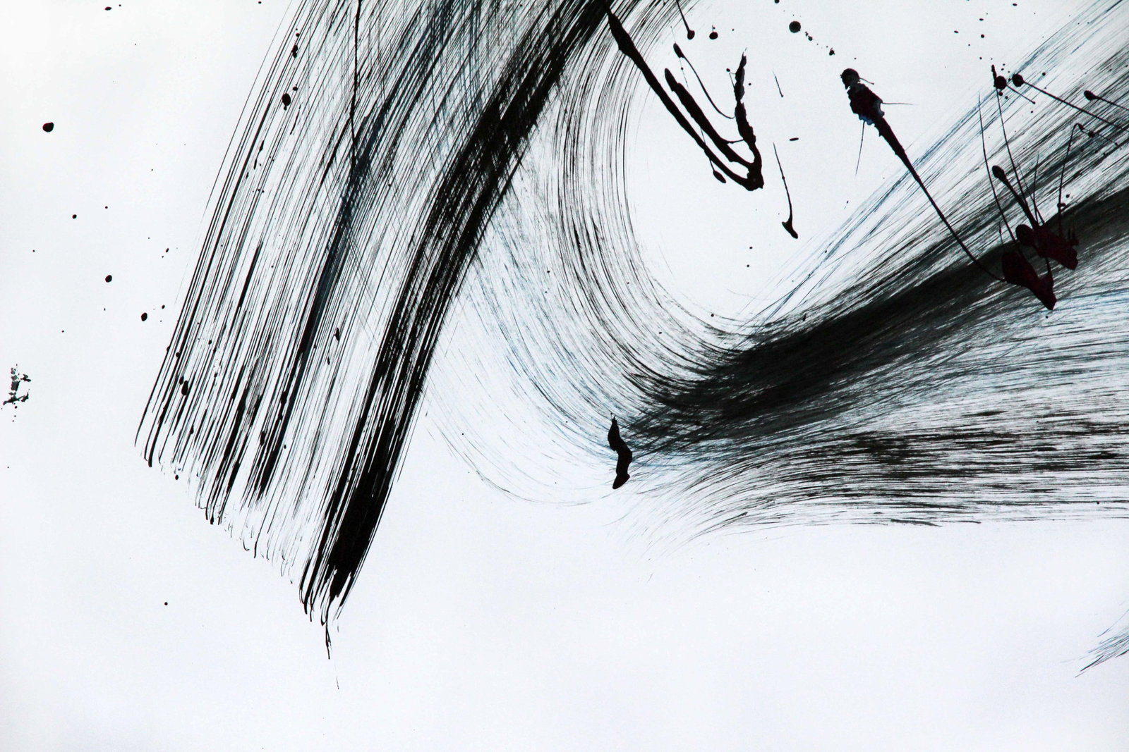 Acrylic painting Like in a fog of energy Anatoliy Menkiv - 4